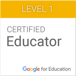Google Certified Educator Level 1 